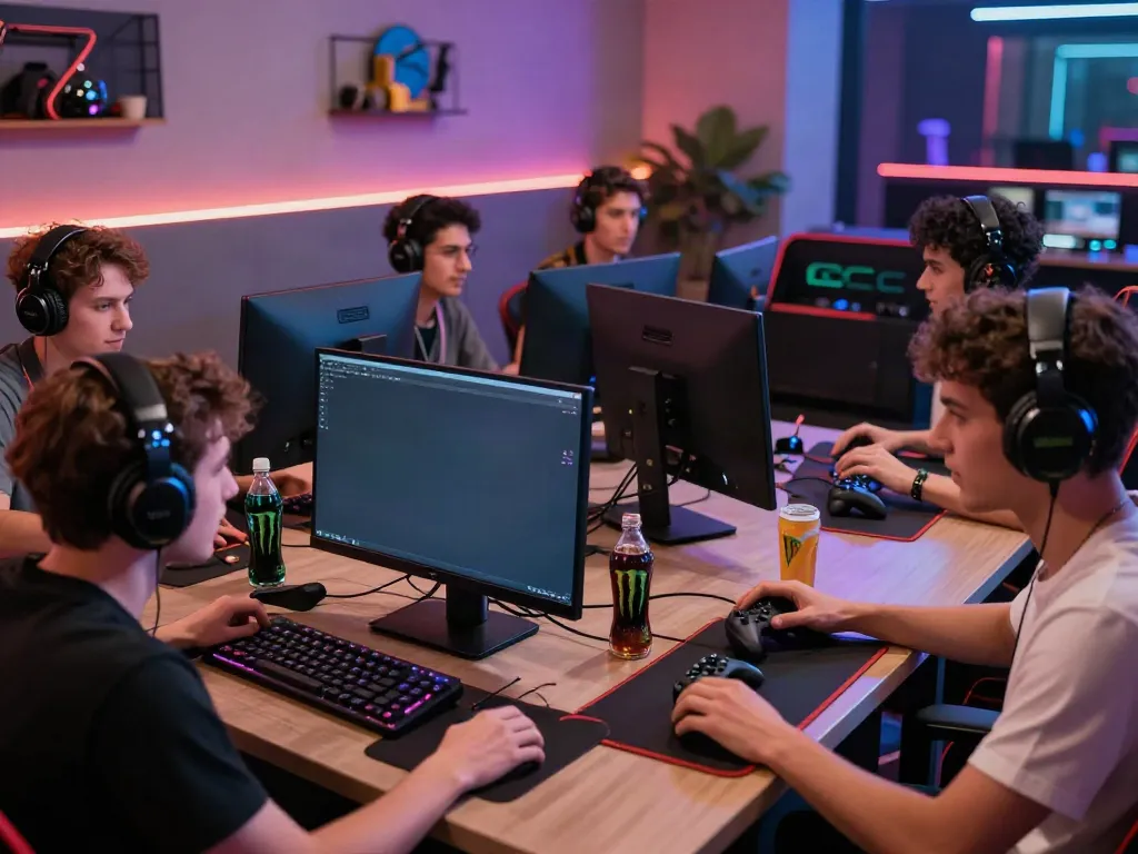 Exciting gaming environment at https://manclub1.jp.net/ with players immersed in action.